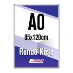 Alüminyum Çerçeve Rondo Köşe A0 85x120cm